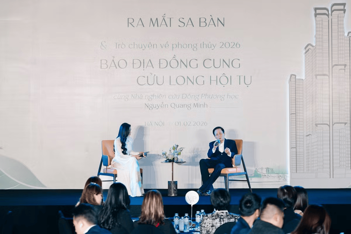 LUMIÈRE Essence Peak chính thức ra mắt sa bàn dự án cùng buổi trò chuyện về thời vận 2026