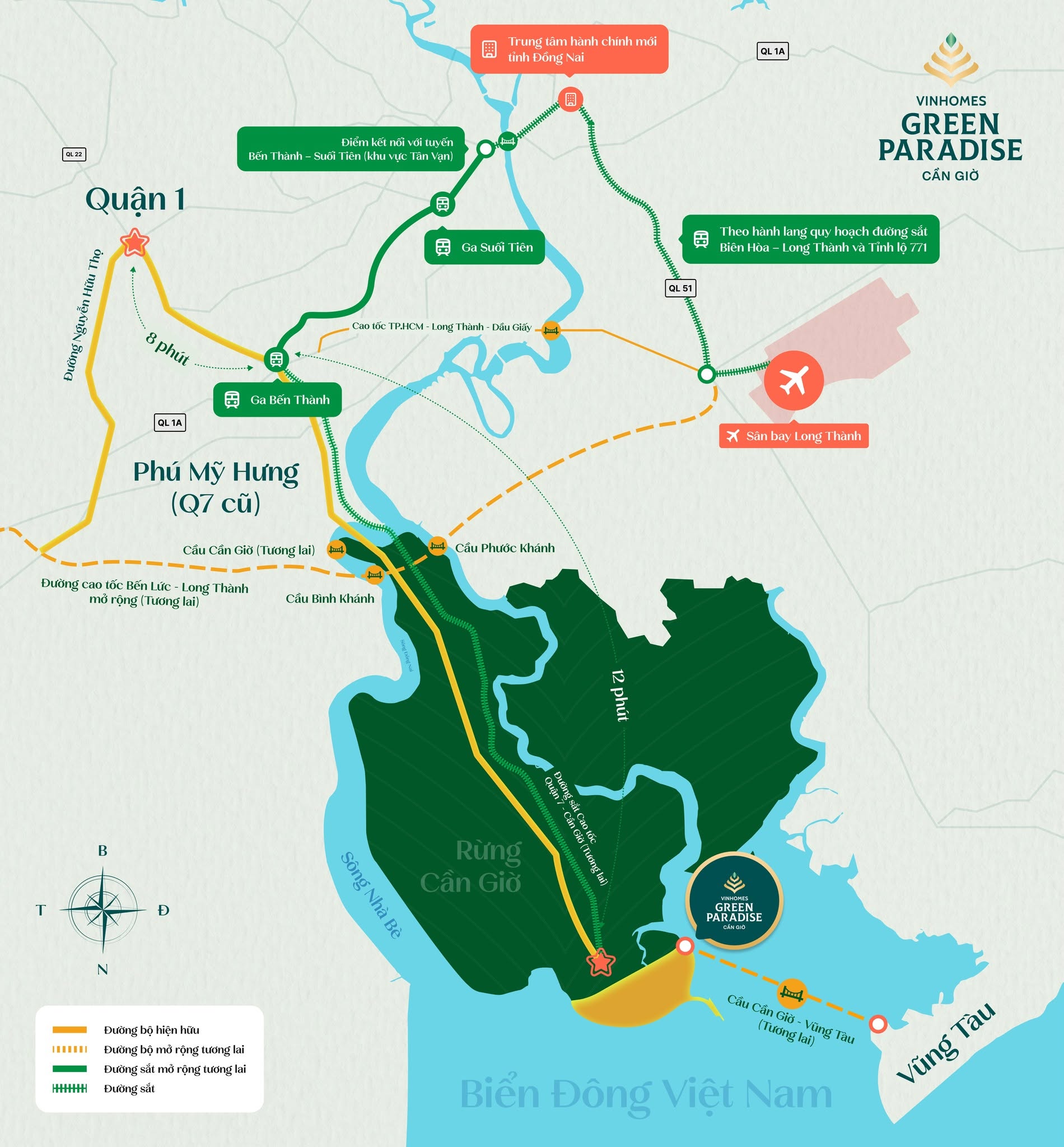  KÉO DÀI METRO BẾN THÀNH - SUỐI TIÊN 41KM: BỆ PHÓNG HẠ TẦNG ĐƯA CẦN GIỜ BƯỚC VÀO KỶ NGUYÊN KẾT NỐI TOÀN CẦU