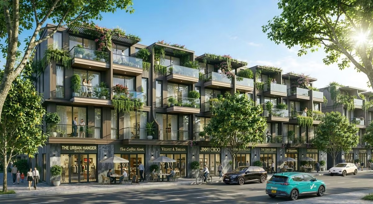 Nhà xây thô tại Vinhomes Sài Gòn Park trao toàn quyền thiết kế không gian sống và kinh doanh cho khách hàng