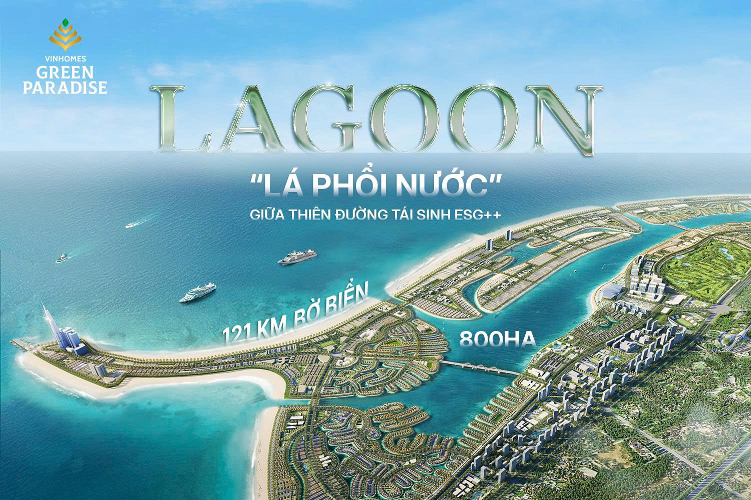 tiện ích Vịnh Tiên - Biển Hồ Lagoon