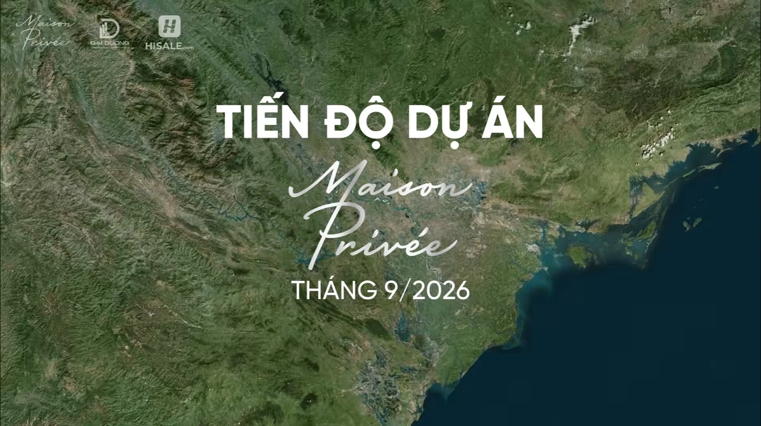 CẬP NHẬT TIẾN ĐỘ DỰ ÁN MAISON PRIVÉE THÁNG 9