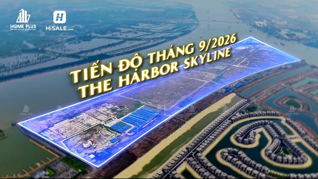 Tiến độ Tháng 9 THE HARBOR SKYLINE